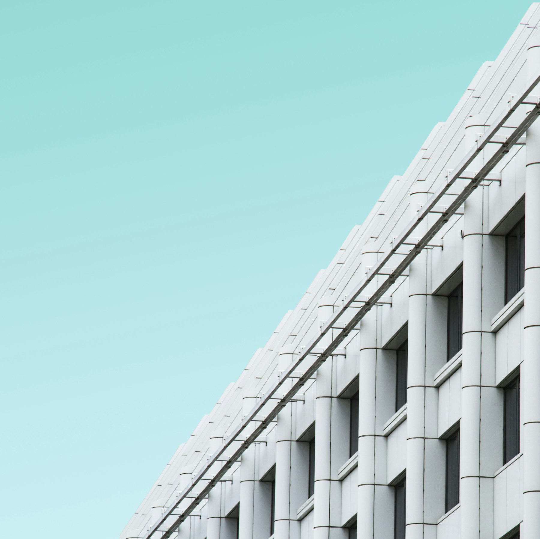 Geometric contemporary architecture in London